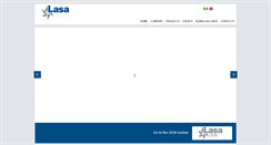 Desktop Screenshot of lasa.eu